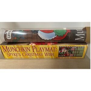 Munchkin Playmat Spykes Christmas Wish Steve Jackson 1st Edition 10/2016 SJG5610